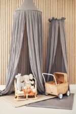 Jollein 037-001-65366 Stofftier Kuscheltier Hase Kaninchen Junge Joey grau 50 cm – Bild 3
